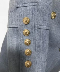 Love And Labels Denim Buttoned Dress DRESSES