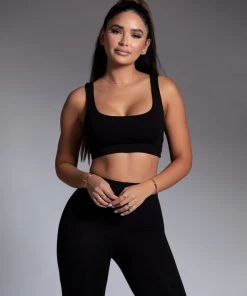 Love And Labels Crop Top + Leggings Set CLOTHING