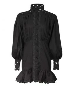 Love And Labels DRESSES Turtleneck Cut Out Mini Dress 7 Love And Labels DRESSES Turtleneck Cut Out Mini Dress